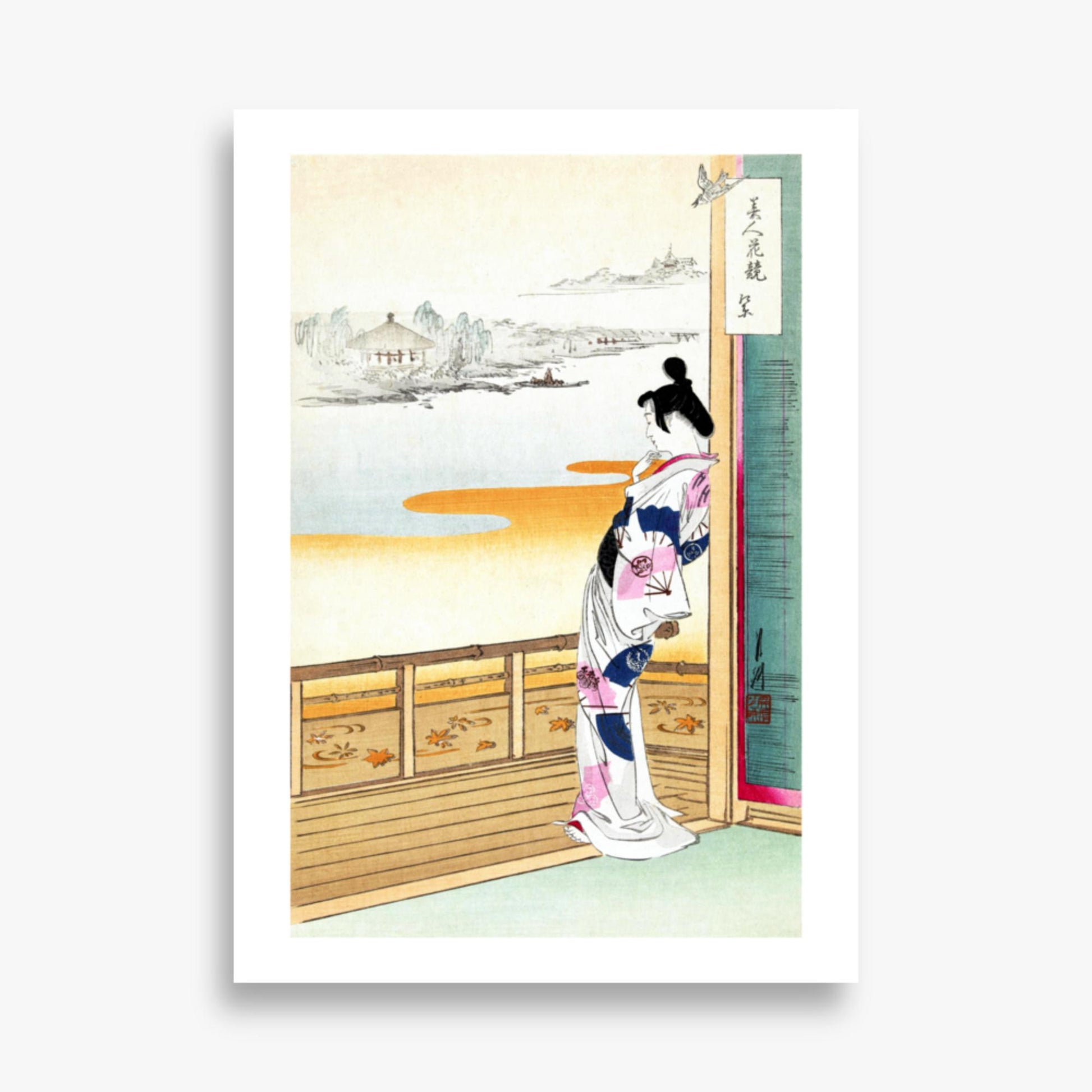 Ogata Gekko - The Call of the Cuckoo 50x70 cm Poster