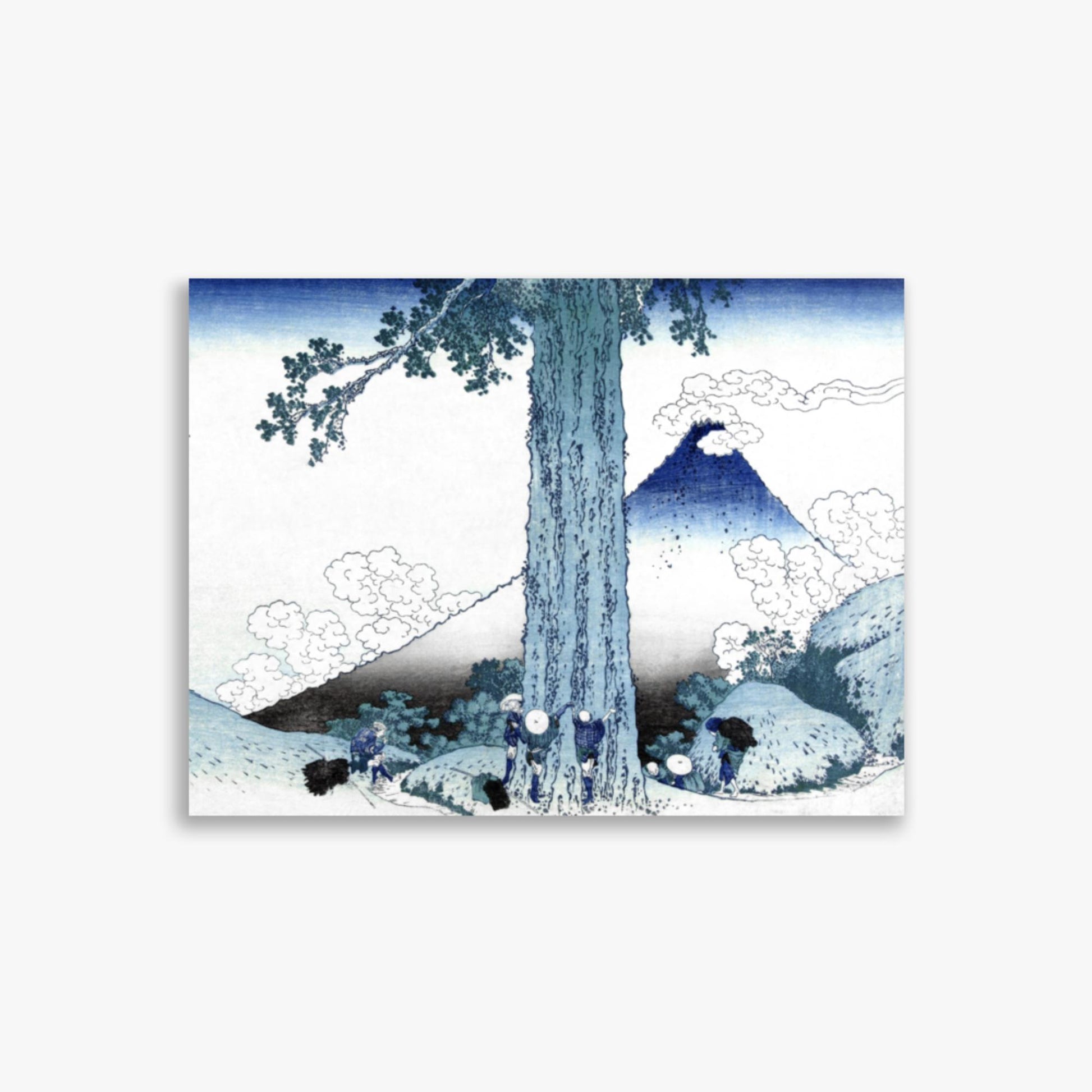 Katsushika Hokusai - Fuji from Mishima Pass in Kai Province 30x40 cm Poster