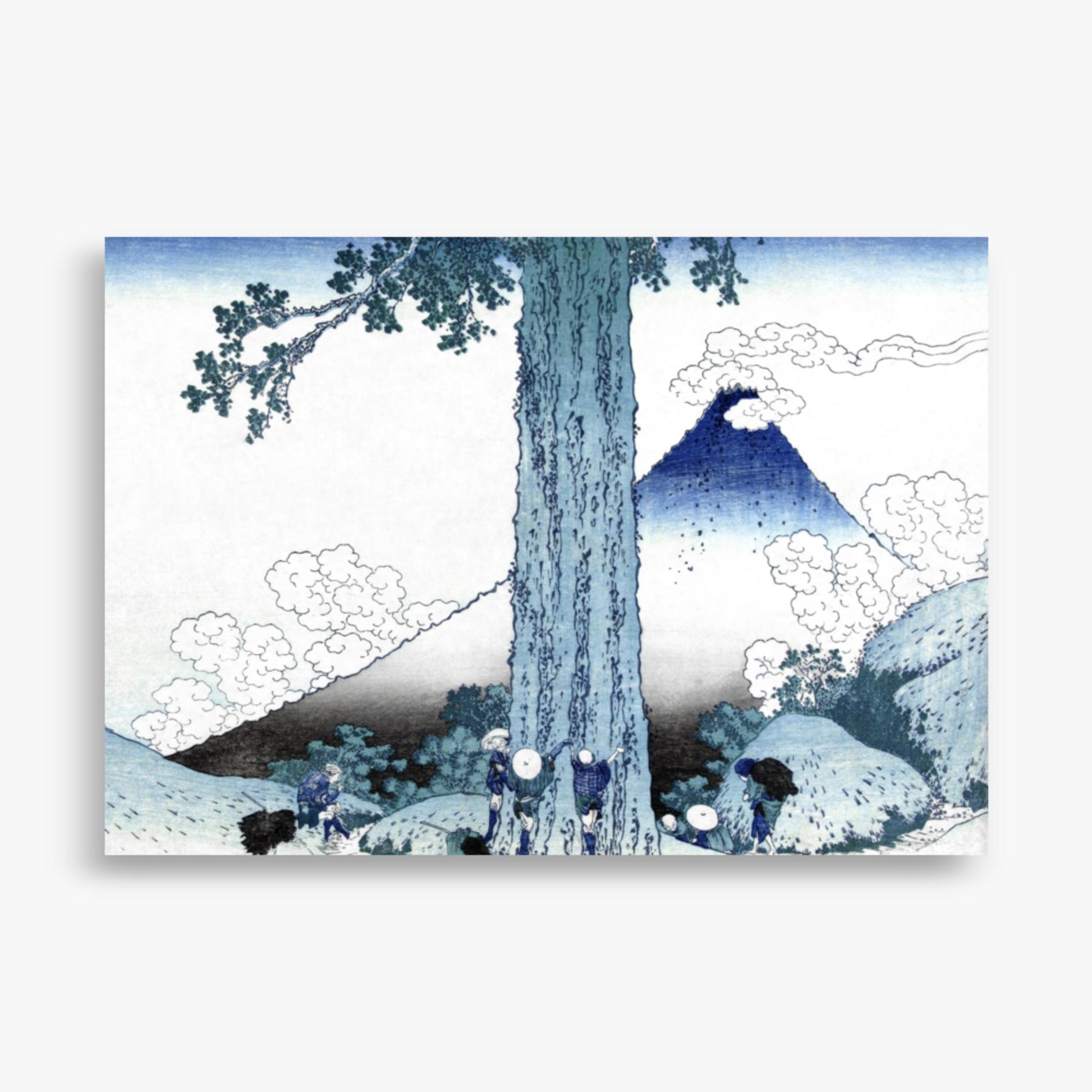 Katsushika Hokusai - Fuji from Mishima Pass in Kai Province 70x100 cm Poster