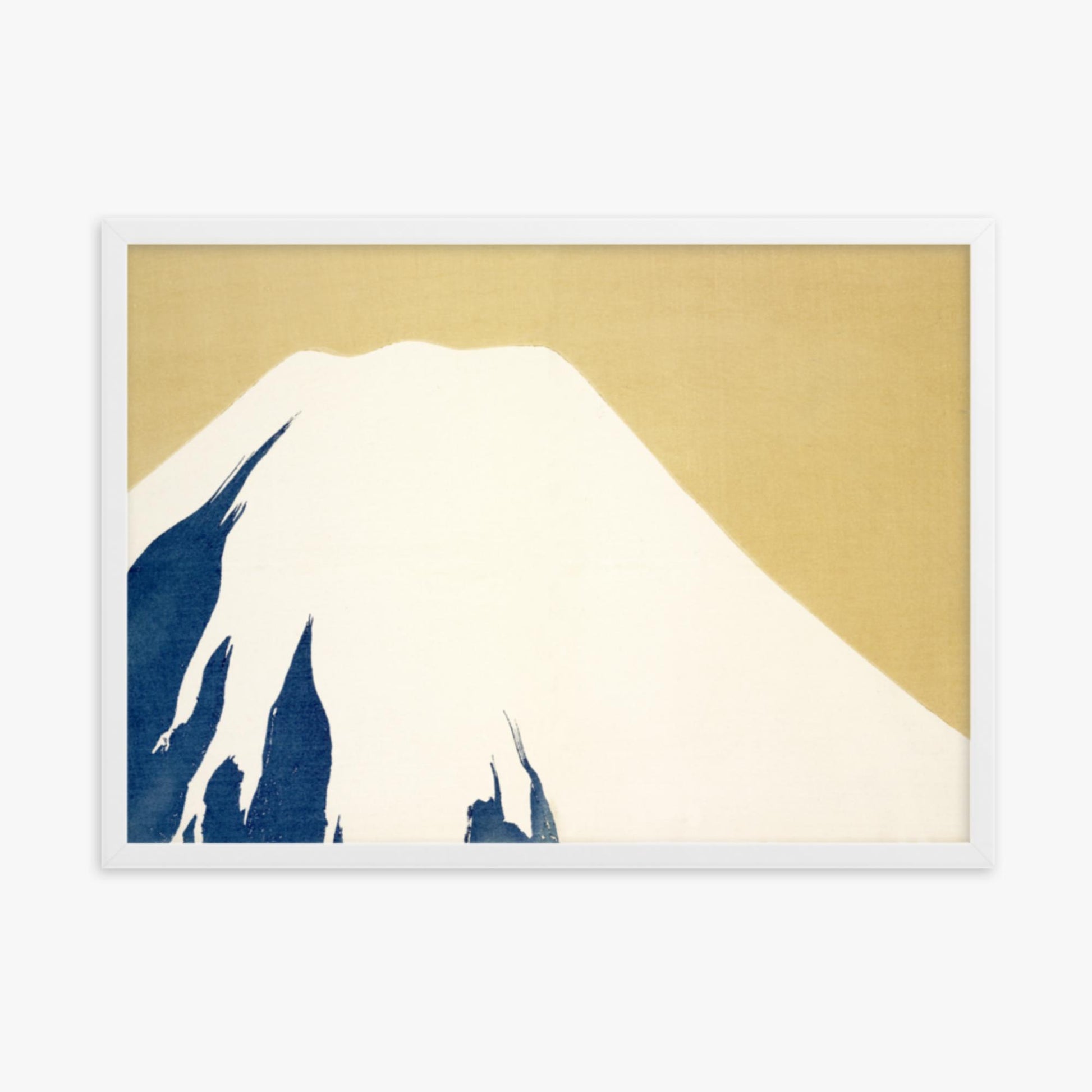 Kamisaka Sekka: Mount Fuji, from Momoyo-gusa - 50x70 cm Poster With White Frame