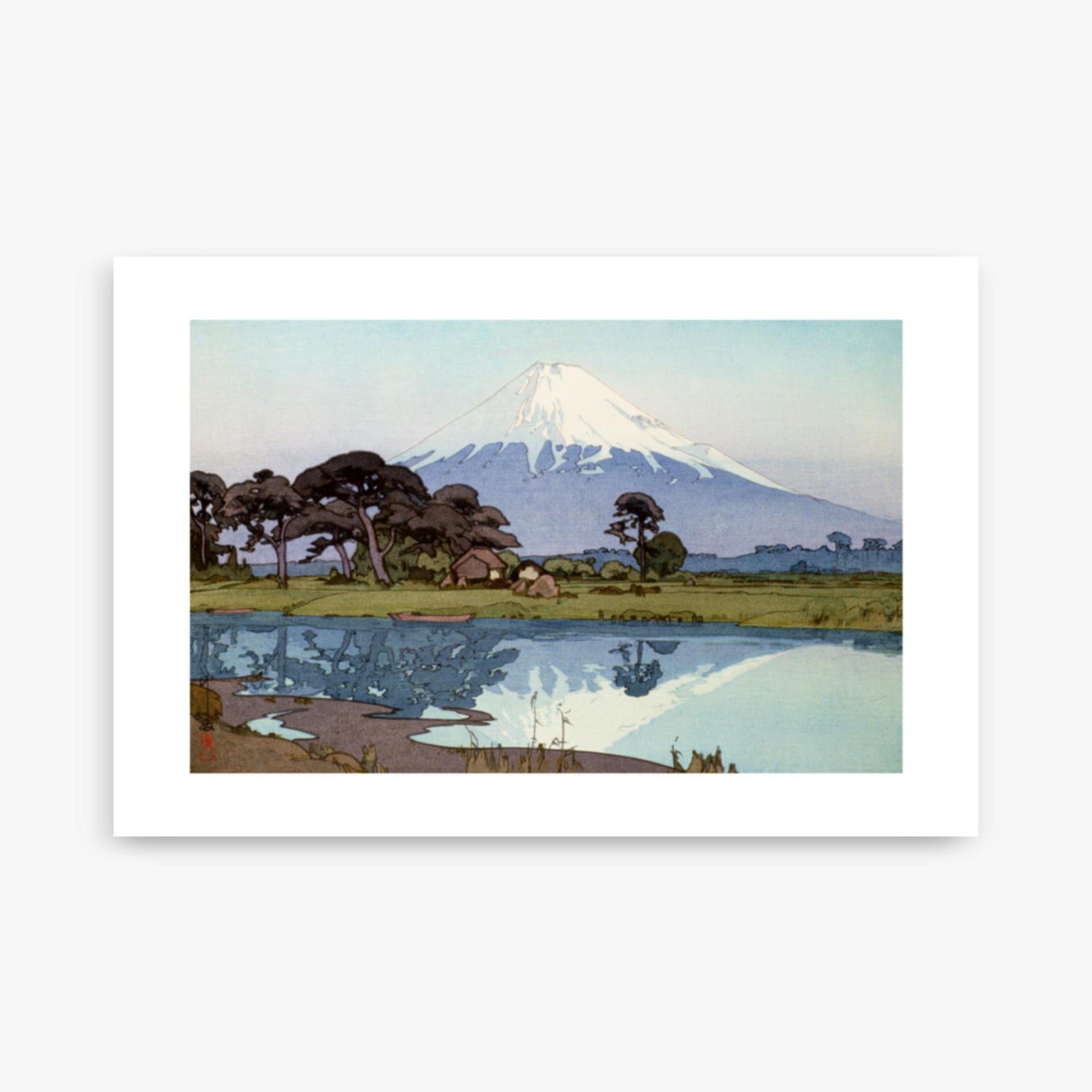 Hiroshi Yoshida: The lake at Suzakawa - 61x91 cm Poster