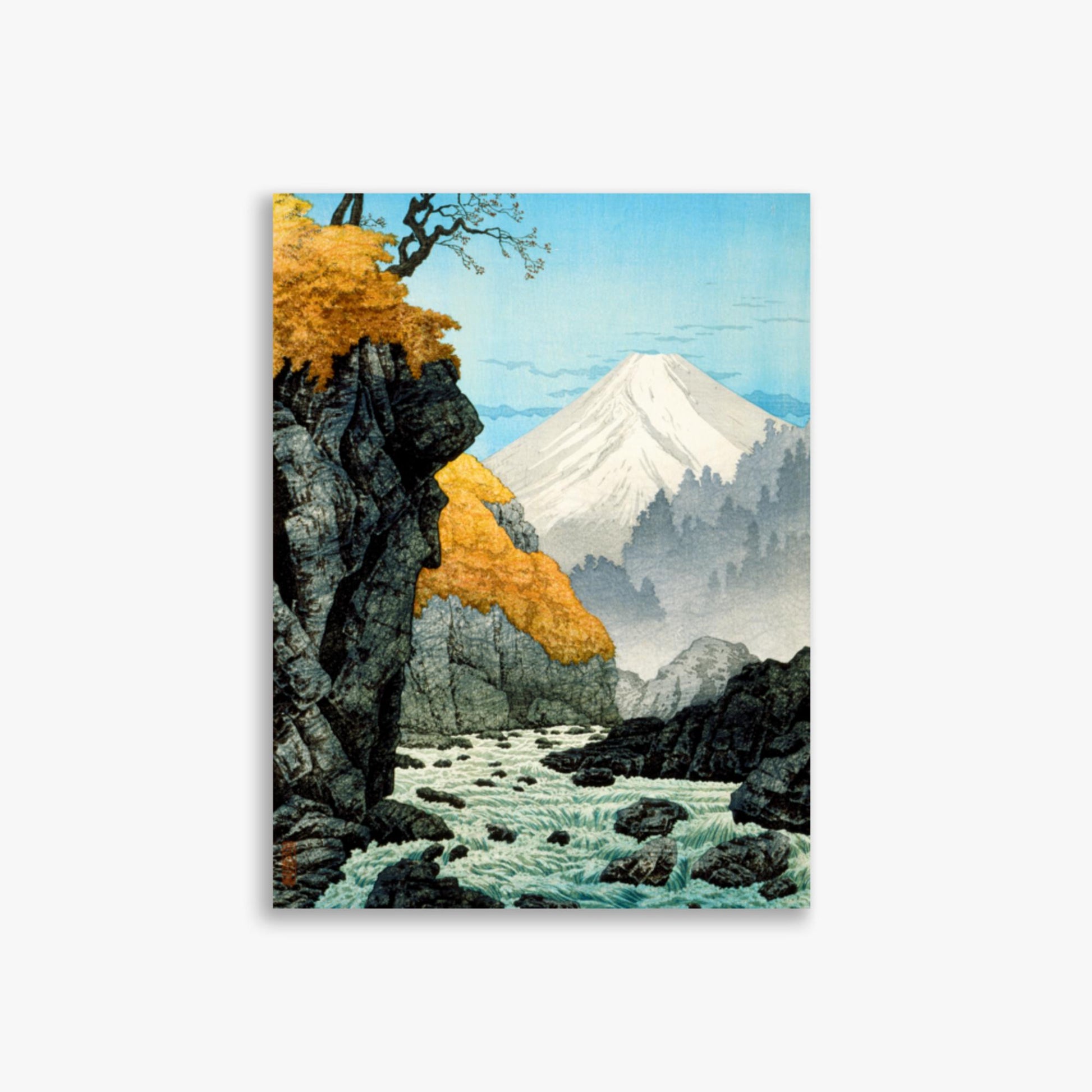 Takahashi Hiroaki (Shōtei) - Foot of Mount Ashitaka 30x40 cm Poster