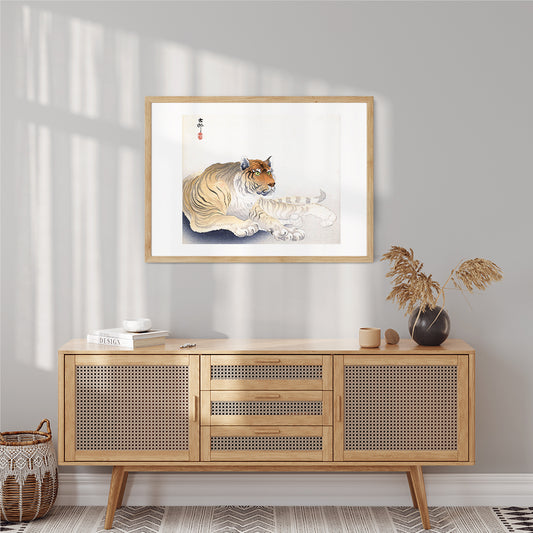 Interior Design Concept: Tiger (Ohara Koson)