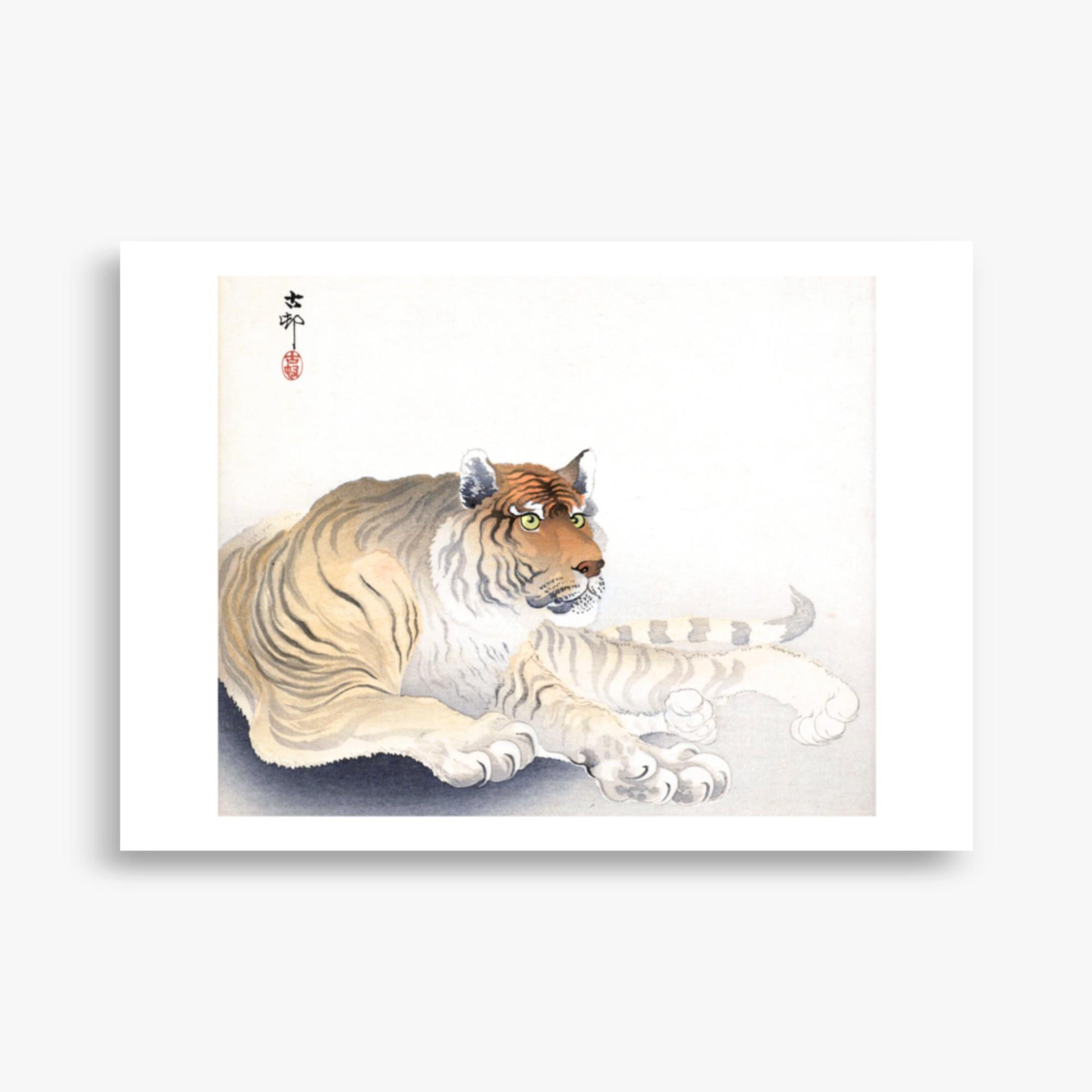 Ohara Koson - Tiger 50x70 cm Poster