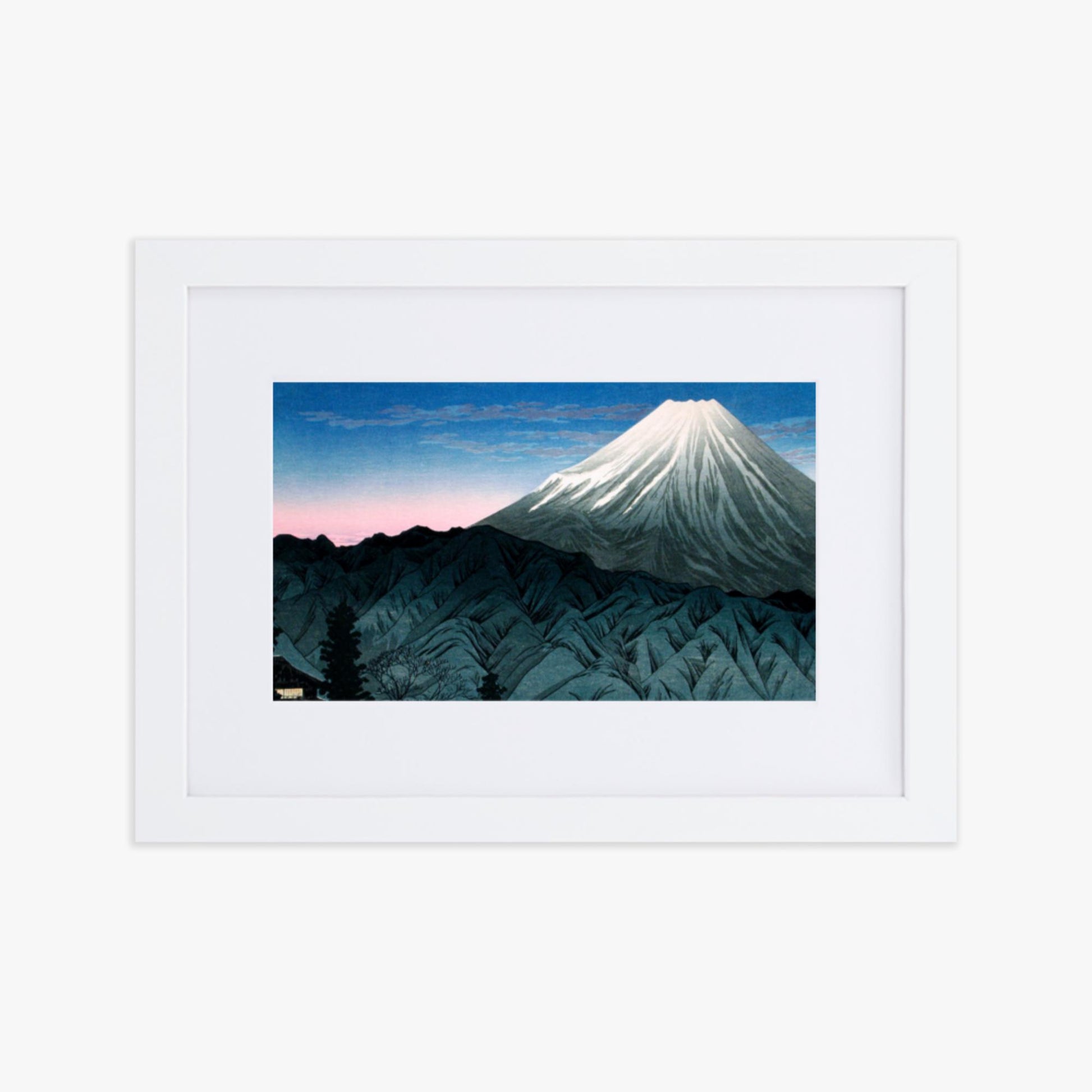 Takahashi Hiroaki (Shōtei) - Mount Fuji From Hakone 21x30 cm Poster With White Frame