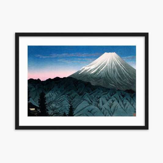 Takahashi Hiroaki (Shōtei) - Mount Fuji From Hakone 50x70 cm Poster With Black Frame