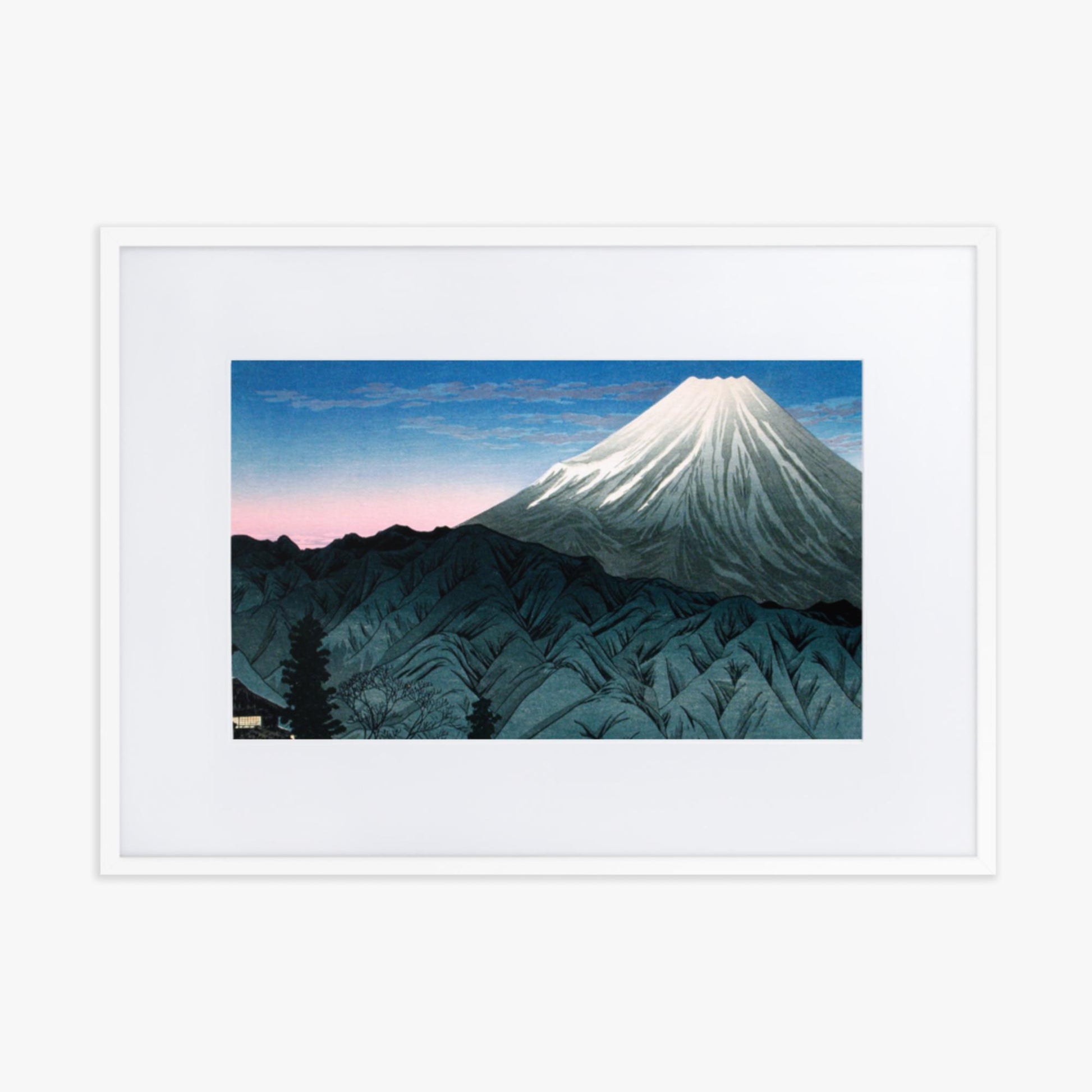 Takahashi Hiroaki (Shōtei) - Mount Fuji From Hakone 50x70 cm Poster With White Frame