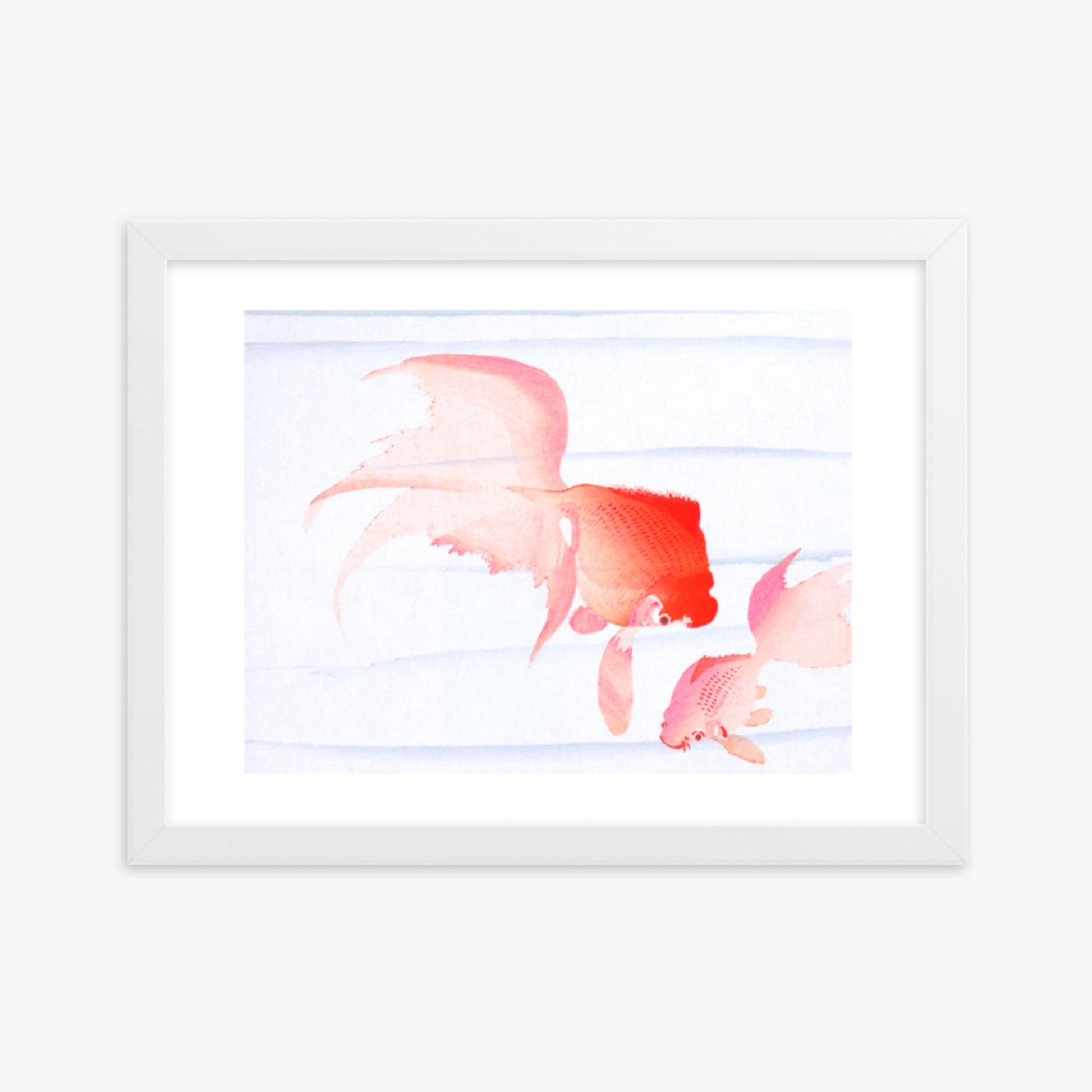 Ohara Koson - Gold Fish 30x40 cm Poster With White Frame